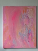 Obraz "Imagine" 80x100 cm, akryl na płótnie