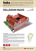 004 BUKO - model Collegium Maius UJ - Kraków