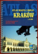 KRAKÓW ATLAS MIASTA I OKOLIC 1:18 000 PILOT