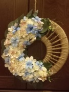 Wianek na drzwi Wiosenny Hand Made Rękodzieło