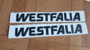 Zestaw 3szt. Naklejek WESTFALIA VW T2 T3 T4 Multivan California