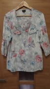 Koszula letnia kwiaty 44/46 XXL