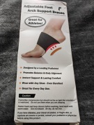 regulowane ortezy wspierające łuk stopy