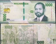 Mozambik 1000 meticais 2024 UNC