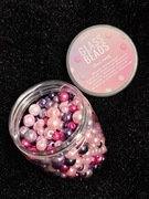 Szklane koraliki Avec do robienia biżuterii bransoletek fiolet róż 