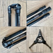 Statyw Benro A373T + głowica półkulista 75 mm (do 25kg)