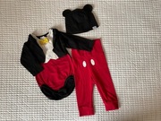 H&M komplet bodybspodnie myszka mickey 62 0-3m