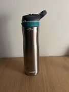 Butelka termiczna Contigo 720 ml stal + zapasowa nakrętka i słomka.