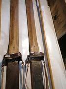 Drewniane narty zabytkowe