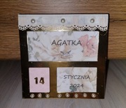 Zaproszenie/zapytanie dla chrzestnej chrzestnego