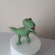 Dinozaur figurka cukrowa na tort 