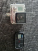 GoPro Hero 3+, 3 baterie + pilot + karta 64GB + ładowarka