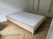 Łóżko hotelowe 160x200 tapicerowane, nowe, bardzo solidne