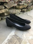 Czolenka damskie polbuty baleriny ala zamsz 80s retro vintage Graceland 38