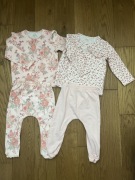 Zestaw kompletów dziewczęcych bluzeczka i spodenki legginsy Next 86