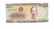 WIETNAM 1000 DONG 1988 P106