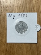 Moneta 20 groszy 1973