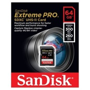 SanDisk Extreme Pro SDXC 64GB 300 MB/s UHS-II V90