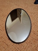 Lustro - stare , owalne 78x48cm