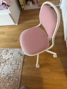 IKEA ORFJALL dziecięce krzesło biurowe różowy