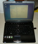 Laptop Toshiba U400 Core 2GHz 2GB Bateria Matryca DVD Płyta Główna