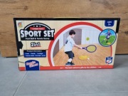 Cheer Toys Sport Set Mini zestaw sportowy 2 w 1 tenis piłka