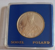 500 zł Królowa Jadwiga rok 1988