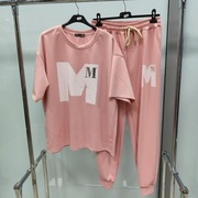 Stylowy Komplet – Bluzka i Spodnie w Jednym