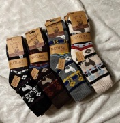 3x CIEPŁE Skarpety termiczne wełniane ALPAKA 