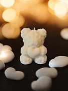 Świeca sojowa Miś - podziękowanie, upominek 