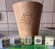 Wiedźmin - kościany poker (unikat)