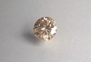 6.7 CT  MOISSANIT  12.4 mm.  kamień jubilerski LUX