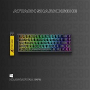 ATTACK SHARK X68HE – Klawiatura Mechaniczna 60% | MG Switch | Bezprzewodowa