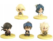 FIGURKA ANIME ZESTAW DEKORACJA TOPPER NA TORT Touken Ranbu Online - 5SZT