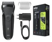 Golarka BRAUN Series 3 300S Czarny Na mokro i sucho