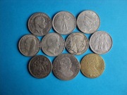 10 sztuk monet - zestaw