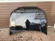 Maska audi Q3 83a  -oryginał - uszkodzona - aluminiowa