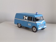 Policja radiowóz niebieski Nysa N59 FSO kultowe samochody PRL samochód 