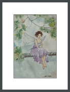 Akwarela Akwarelka Obraz pt: Pomiędzy