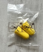 Zatyczki do uszu stopery kolory WYSOKA JAKOŚĆ żółte