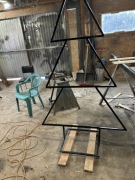 Choinki metalowe LOFT święta 