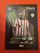 Match Attax 2026 NICO WILLIAMS nr.451 STEALTH STRIKE
