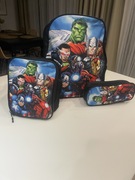 Zestaw Marvel Avengers 3w1 plecak piórnik torba Nowy 