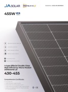 Moduł PV Ja Solar 450Wp JAM54D40 LB bifacjal Deep Blue 4.0