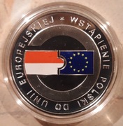 10zł - WSTĄPIENIE POLSKI DO UNII EUROPEJSKIEJ - 2004r.