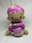 Balon dziewczynka duży 54cm