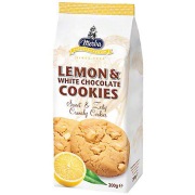 Merba Lemon White Chocolate ciastka cytrynowe z białą czekoladą 200g