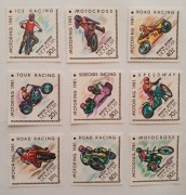 Mongolia - sporty motorowe - MI 1358-1366