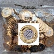 2 ZŁ. ZŁOTE 2026 - folia / woreczek / NBP o zaw. 100szt