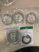 Kabel ethernet sieciowy zestaw 5szt 2m i 5m